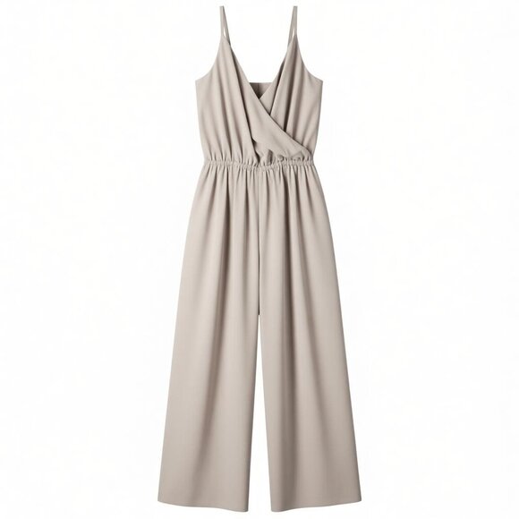 Wilfred Dusty Pink Holiday Party Evening Wedding Light Jumpsuit Size Large - Picture 1 of 16